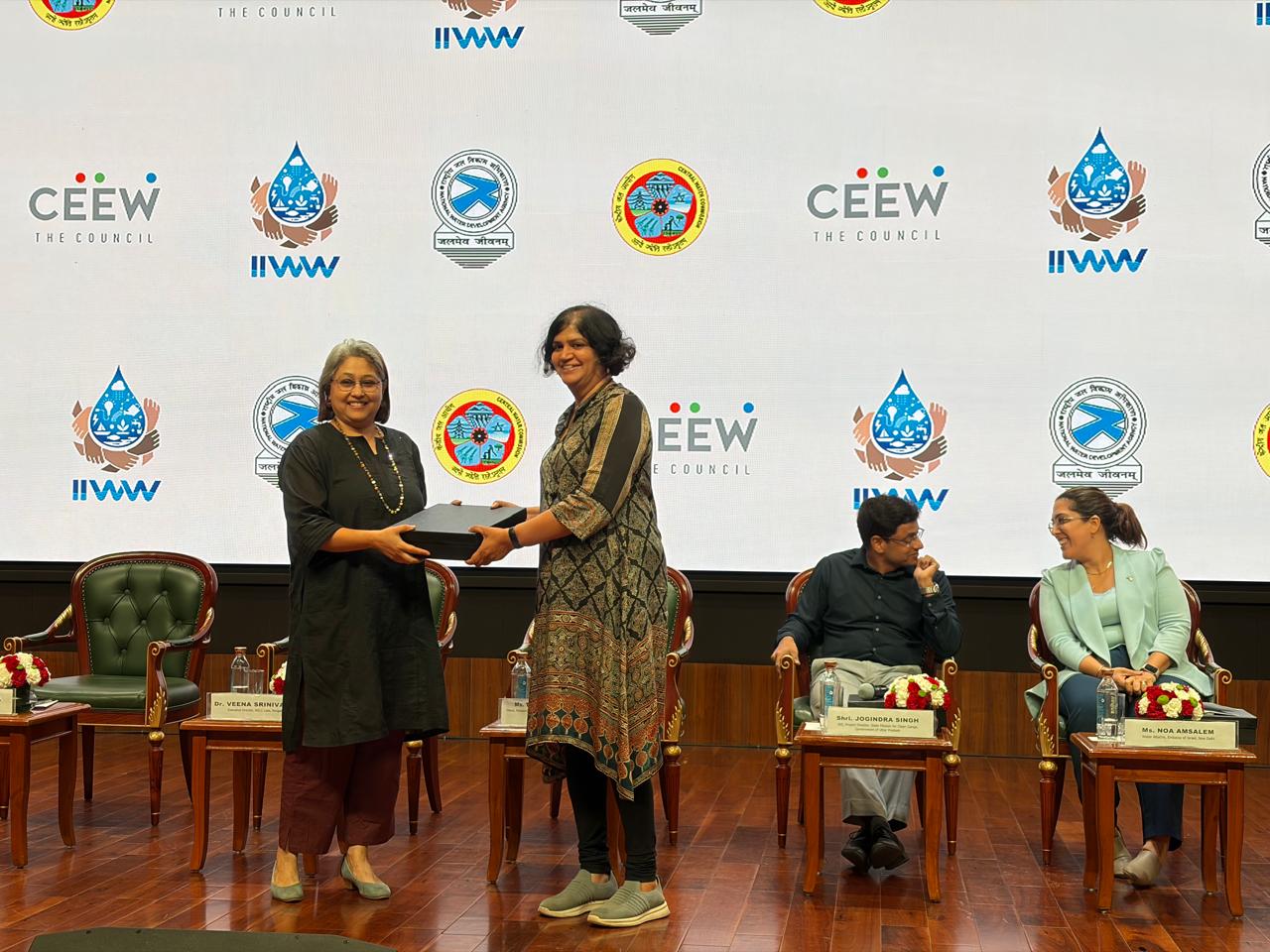 Prof. Anamika Barua at International Water Week 2026, New Delhi, India, sharing insights and contributing to conversations on sustainable water management, climate resilience, and the future of water governance.