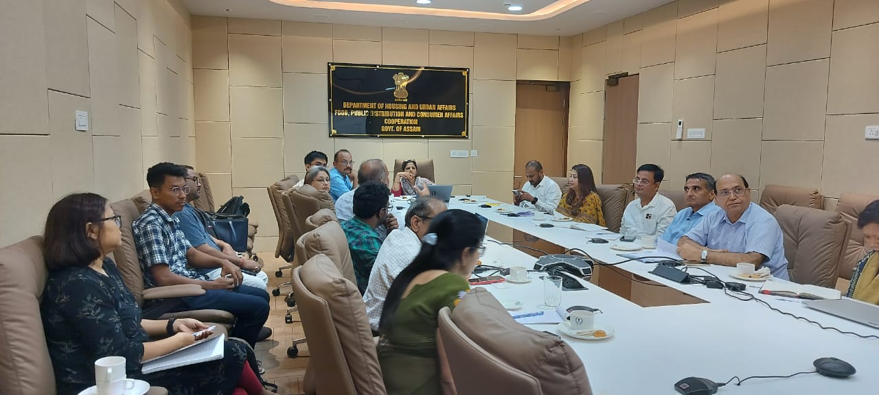 1st September, 2026, The LODESTAR team met the Commissioner & Secretary to the Government of Assam, Department of Housing and Urban Affairs (DoHUA); the CEO, Guwahati Metropolitan Development Authority (GMDA); and other senior officials of Assam.