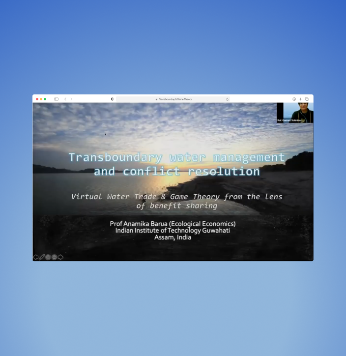 Transboundary water management and conflict resolution using virtual water trade and Game Theory