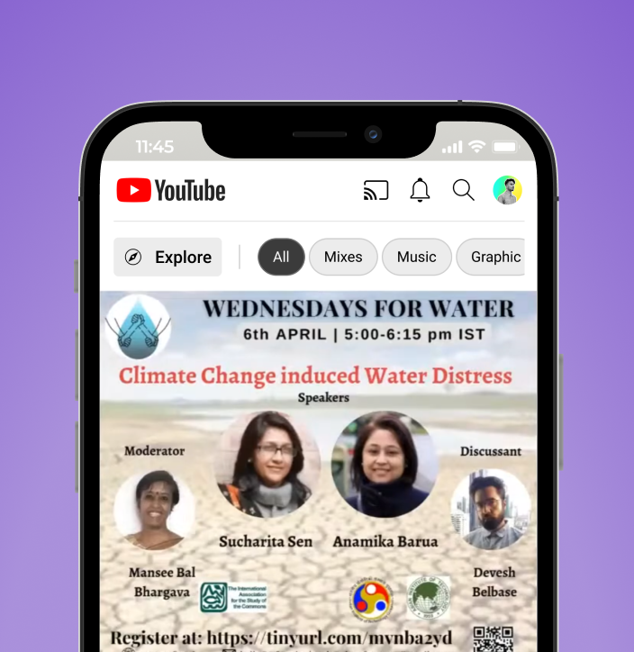 Wednesdays for Water: Climate Change induced Water Distress